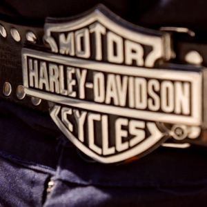ep13 44 Harley Davidson belt buckle